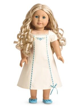 American Girl Caroline Night Gown (read description)
